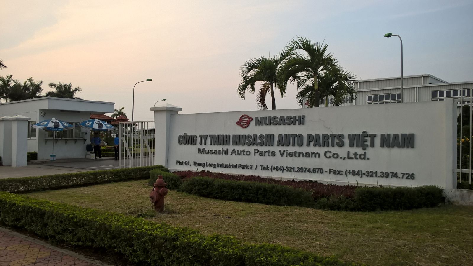 HỆ THỐNG XỬ LÝ NƯỚC THẢI SINH HOẠT NHÀ MÁY MUSASHI